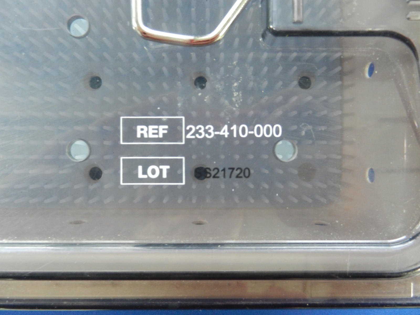 Stryker 233-410-000 Autoclavable Camera Tray