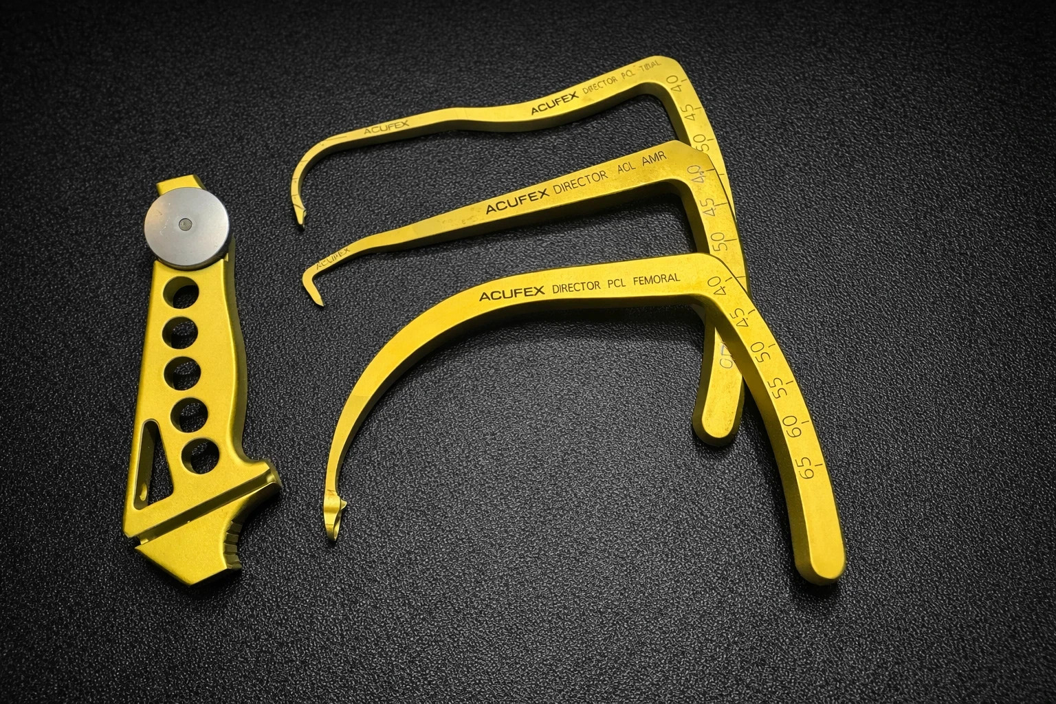 Director ACL/ PCL Drill Guide and Aimers Acufex orthopedic instruments