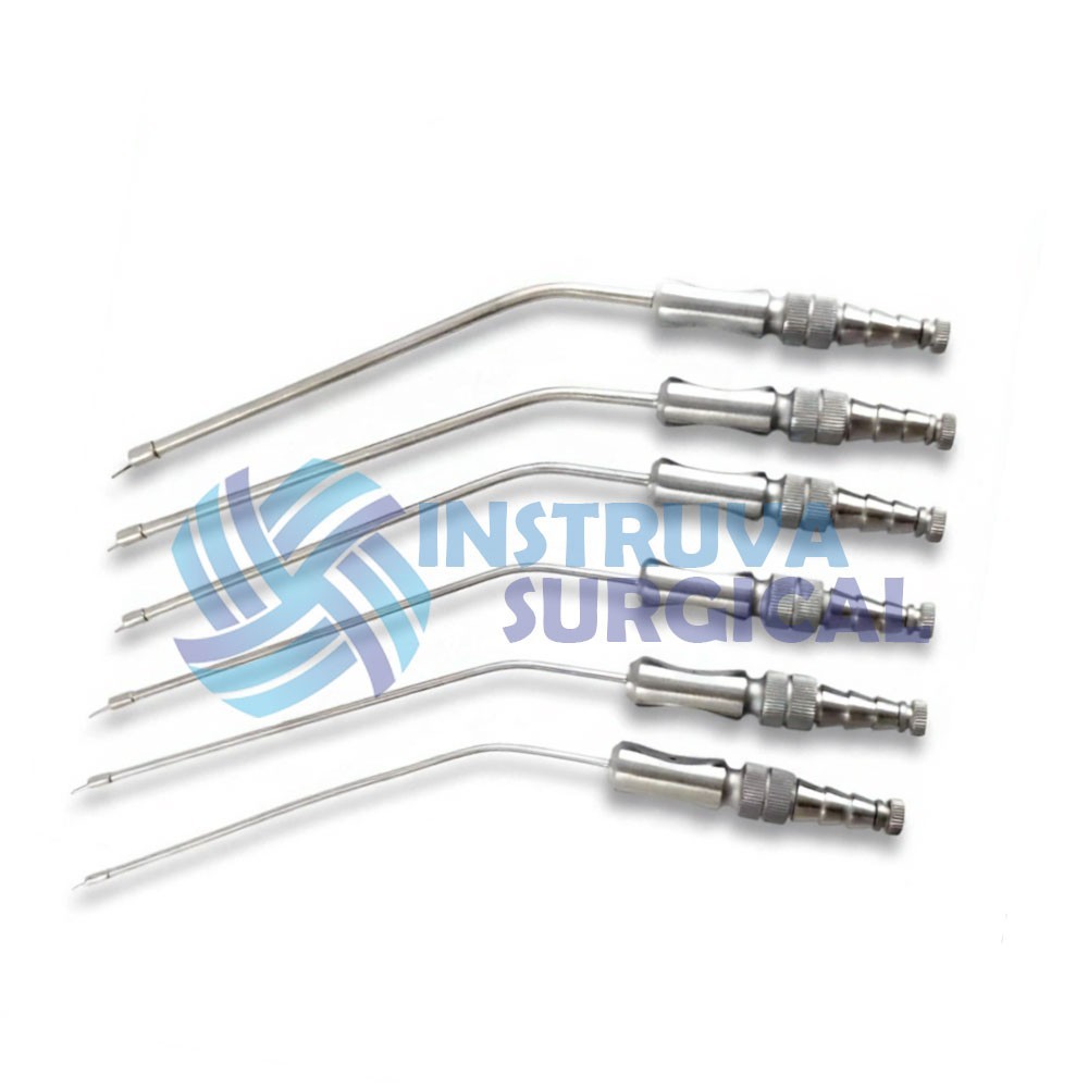 6 PCs Set Frazier Suction Tubes With Ball Tip 6 To 12 Fr Surgical Instruments
