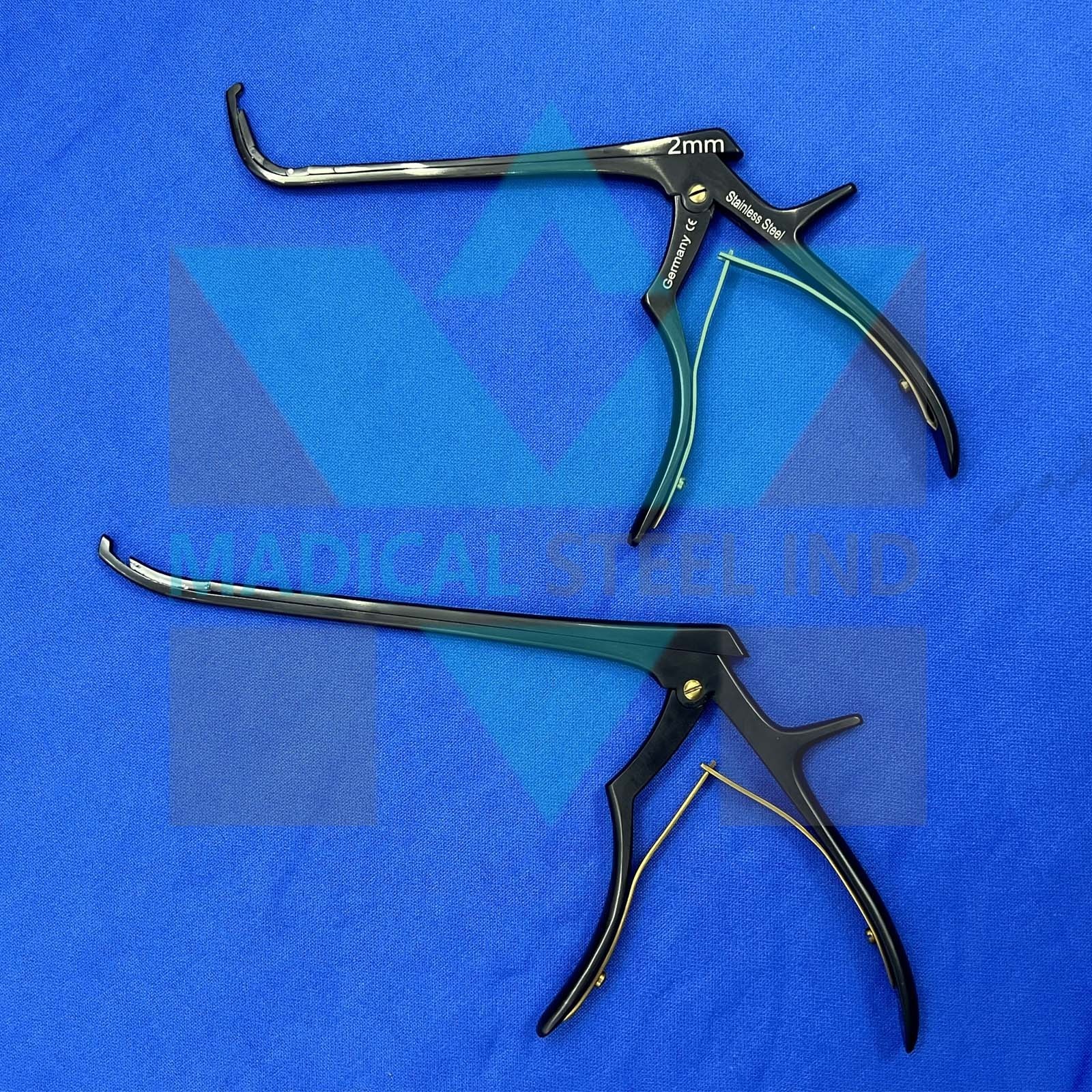Frontal Sinus Punch With Link Chain Sheath Backward Cutting Endoscopic Nasal ENT