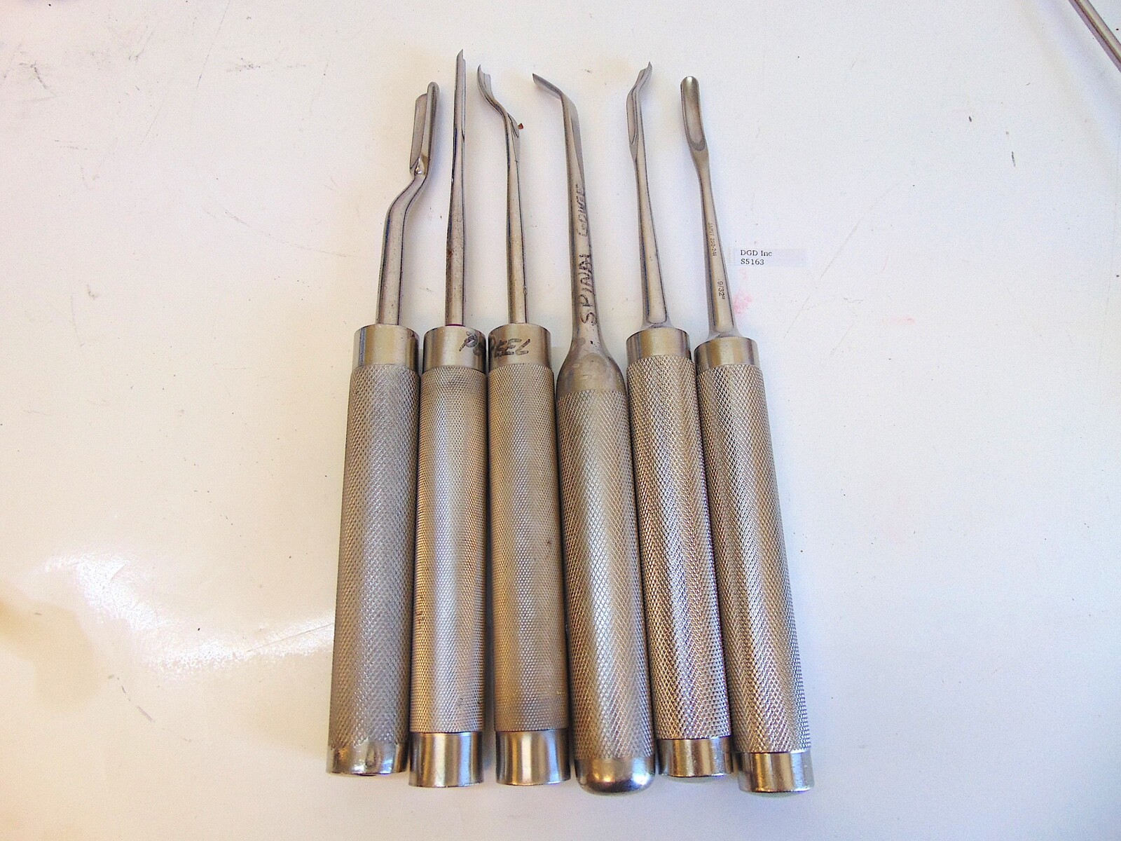 Set Of 6 Jarit, Lenox, Tiemann Orthopedic Gouges S5163x