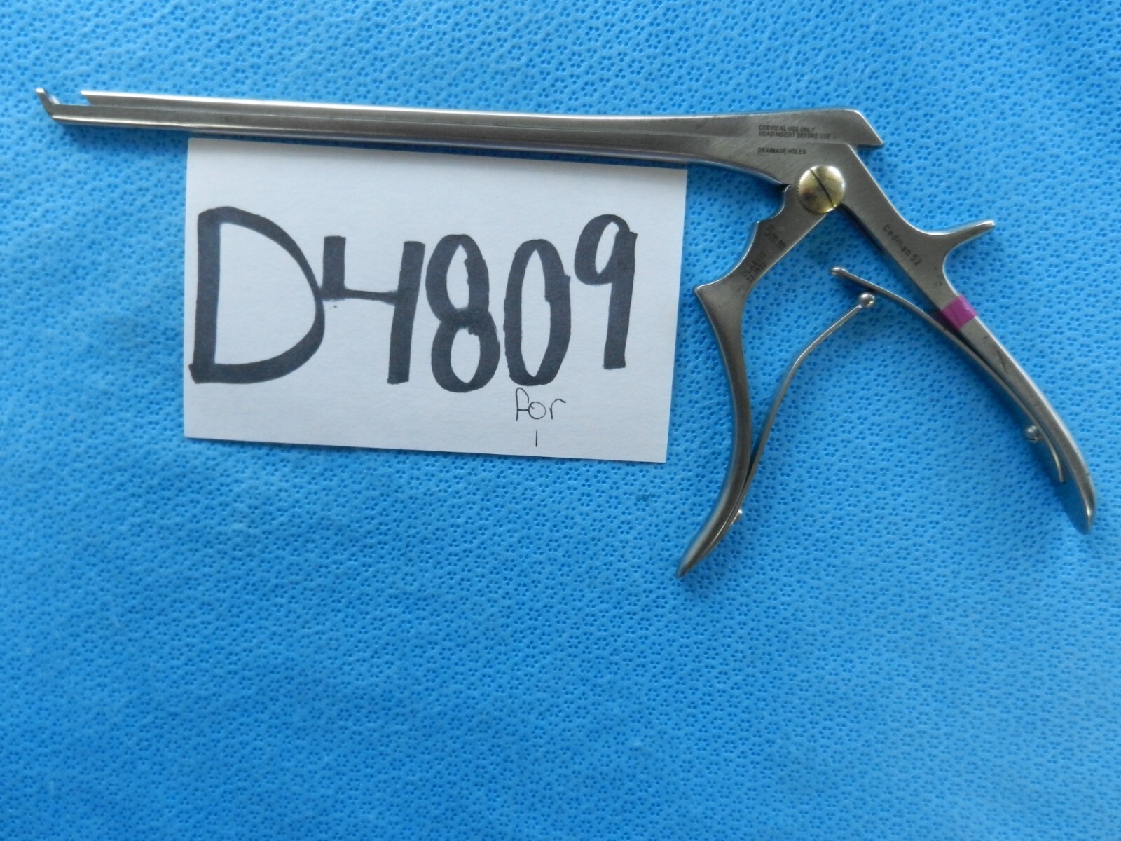 D4809 Codman Classic Kerrison Rongeur 5mm 19.5cm Shaft 53-1533