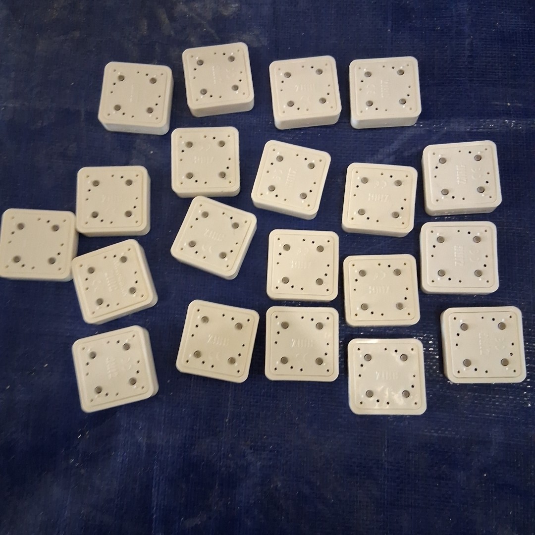 Lot 20 Microban Zirc Magnetic Dental Bur Holder 1½” White