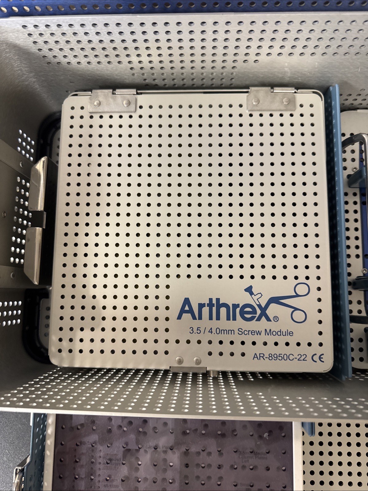 ARTHREX Comprehensive Modular Foot System Instrument Set Case Only