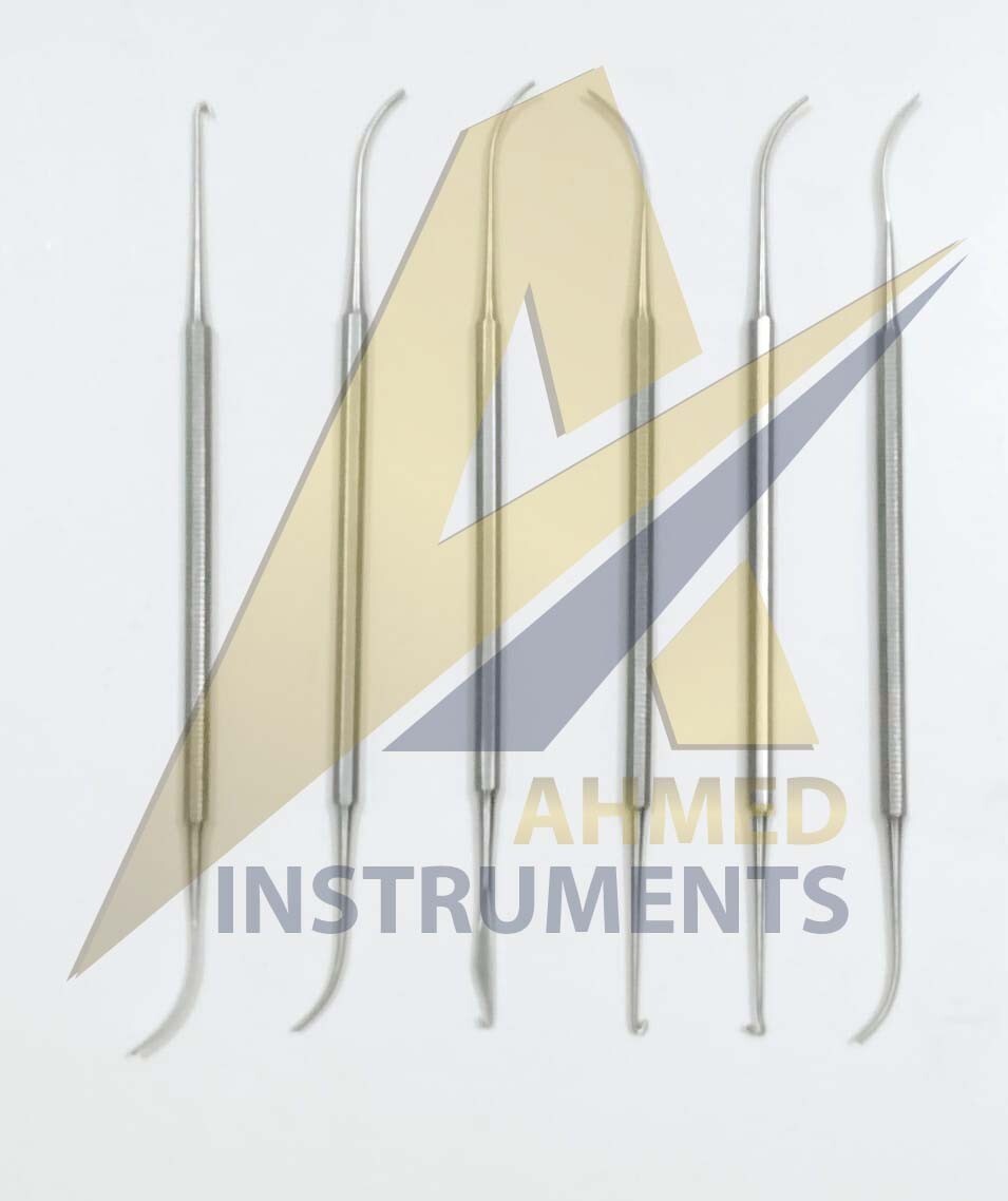 Varady Phlebectomy Extractors And Skin Hooks Plastic Surgery Set of 6