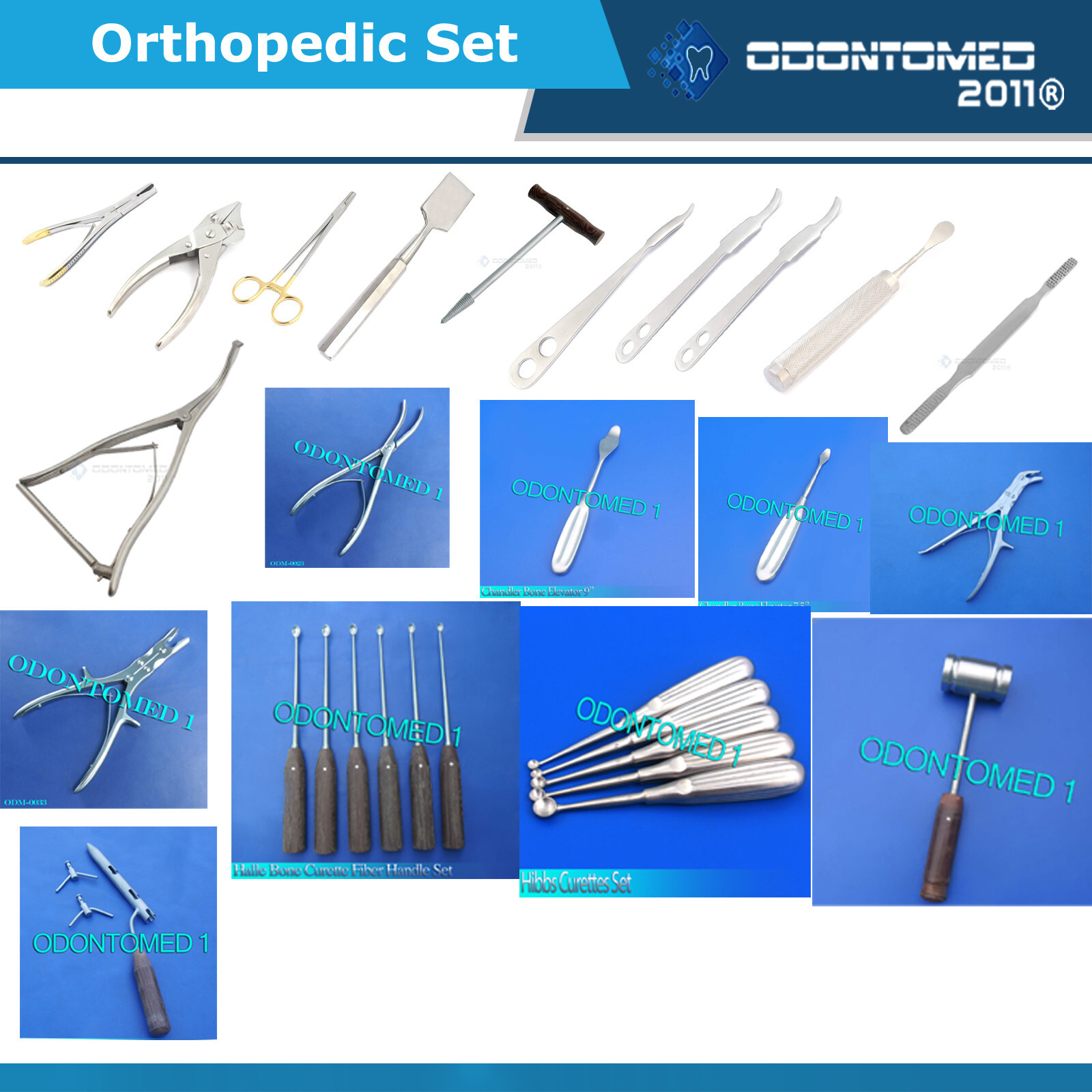 Professional Orthopedic Surgical SET Instrument Bone, Rasp, Twister, Rounger ODM