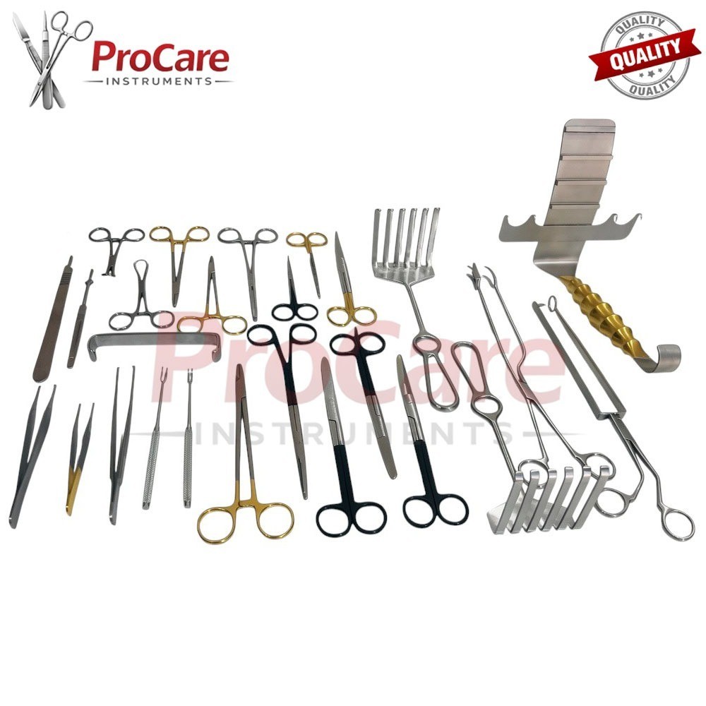 Abdominoplasty Tummy Tuck Surgery Set Plastic Surgery Instruments