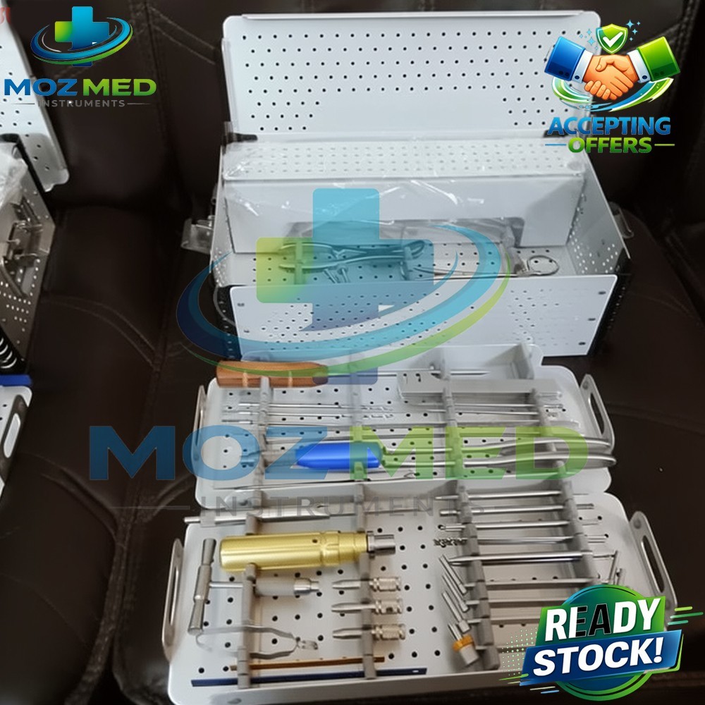 Small Fragment Set Locking And Non locking Instruments Orthopedic Set
