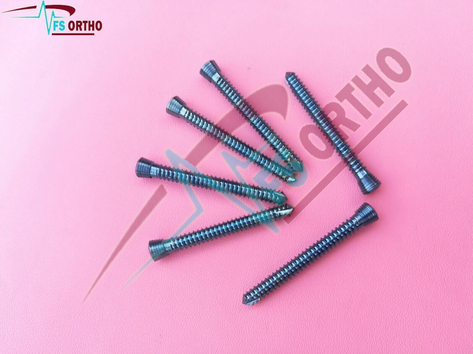 Locking screws 3.5mm Self Tapping different Lengths Titanium screws 200 pieces