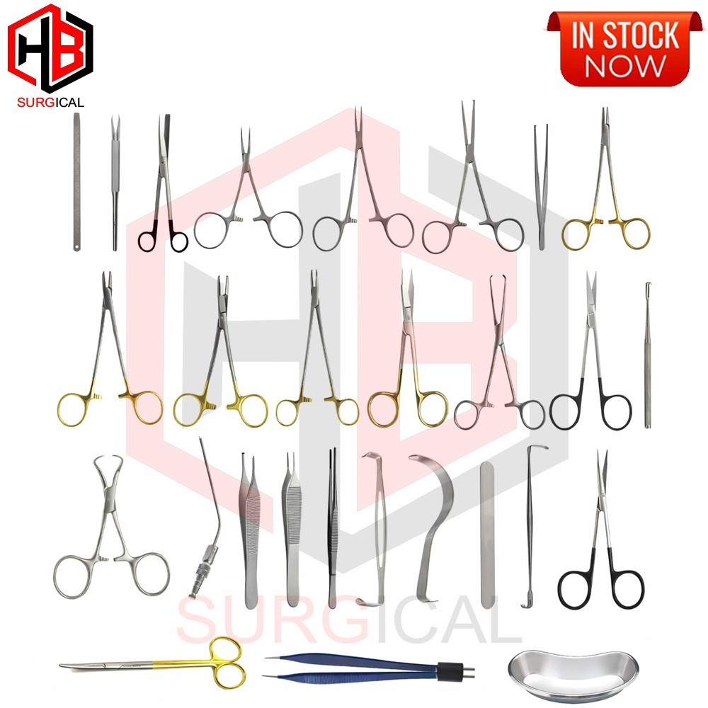 Tebbetts Breast Surgery Instruments Set of 48 Pcs Breast Augmentation