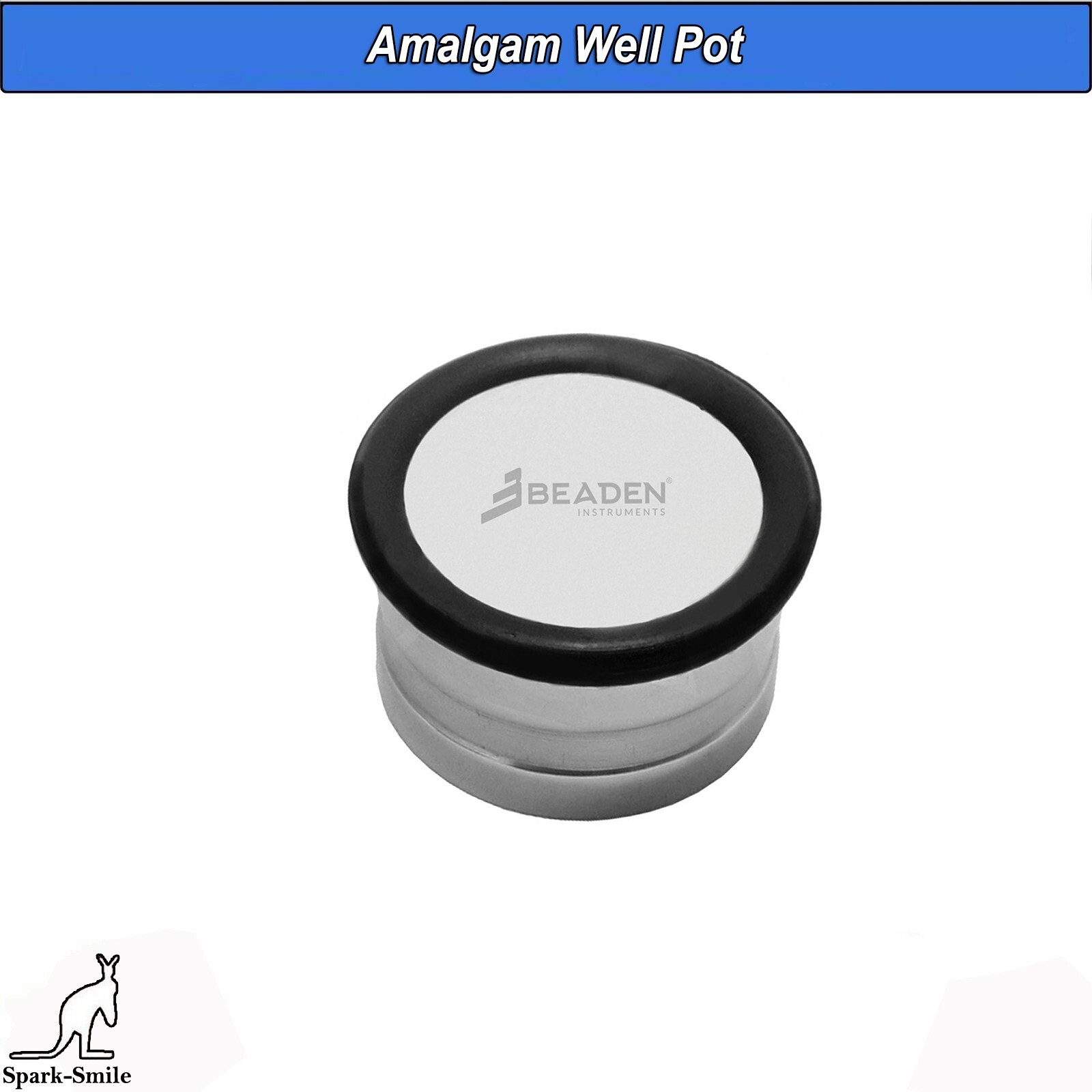 Restorative Amalgam Well Carrier Non Slip Mixing Surgical Pot Dental Instruments