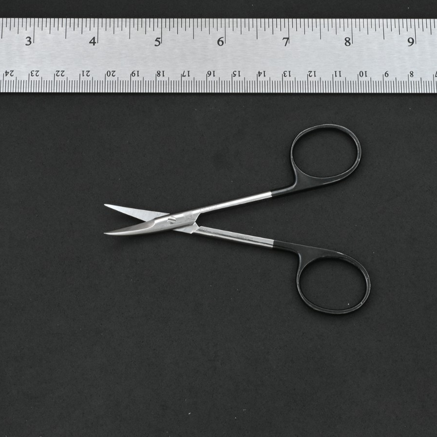Aesculap BC901R Iris SuperCut Scissors Delicate Curved Sharp/Sharp 4 1/4 in