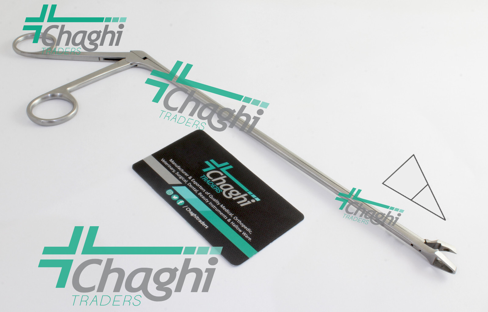 Schumacher Biopsy Punch Forceps 4 mm x 24 cm Ring Handle By Chaghi Traders