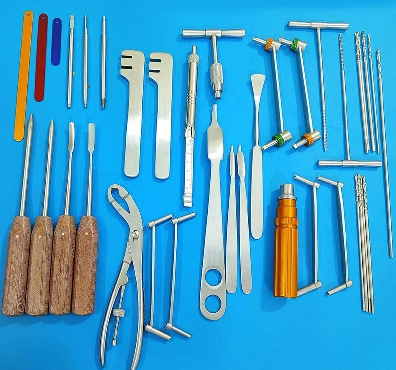 Small Fragment Instruments Set Orthopedic Surgical Instruments 30 Pieces Set A+