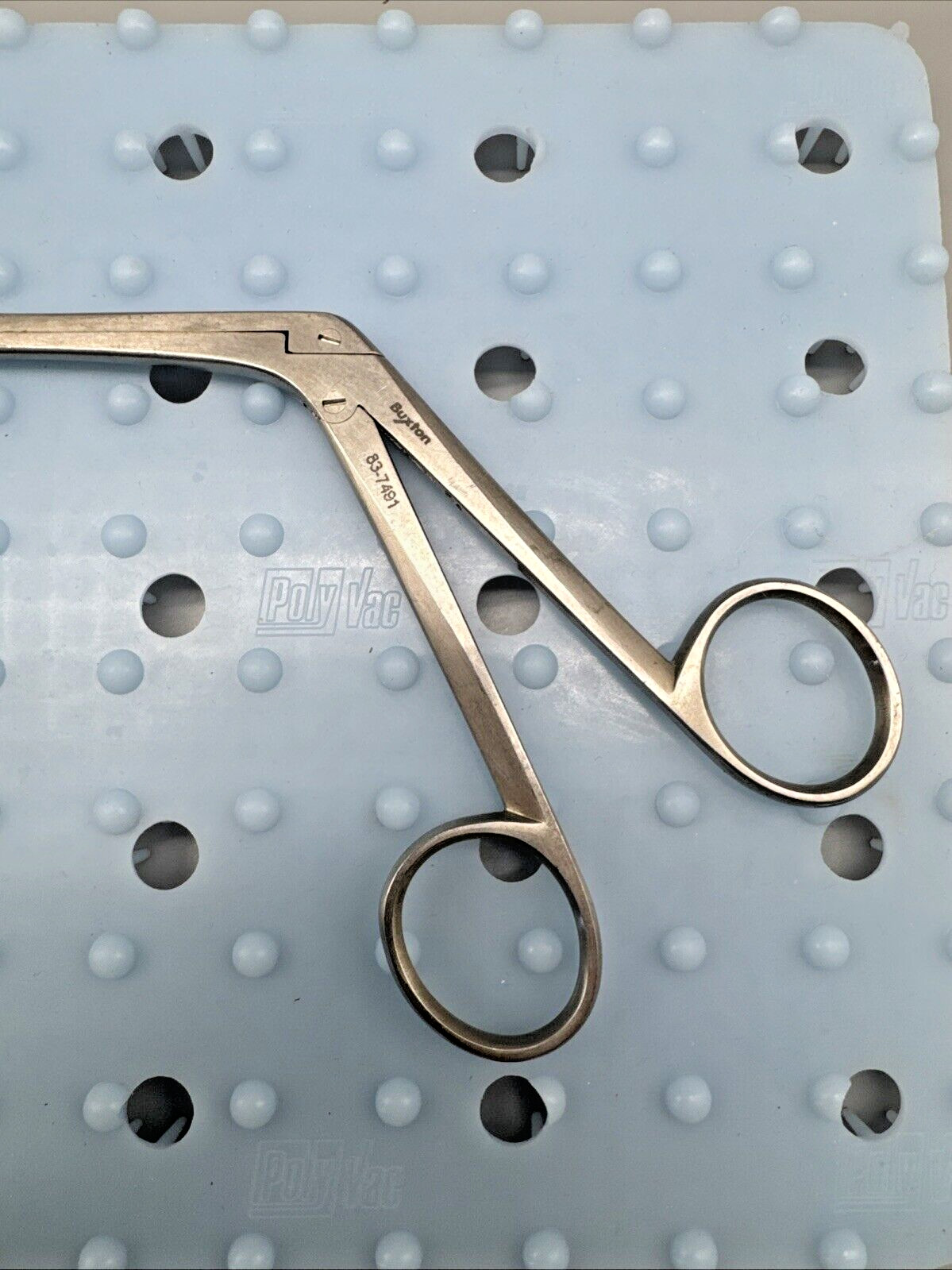 Buxton 83-7491 Standard IVD Rongeur, Down 45°, 3mm x 30cm