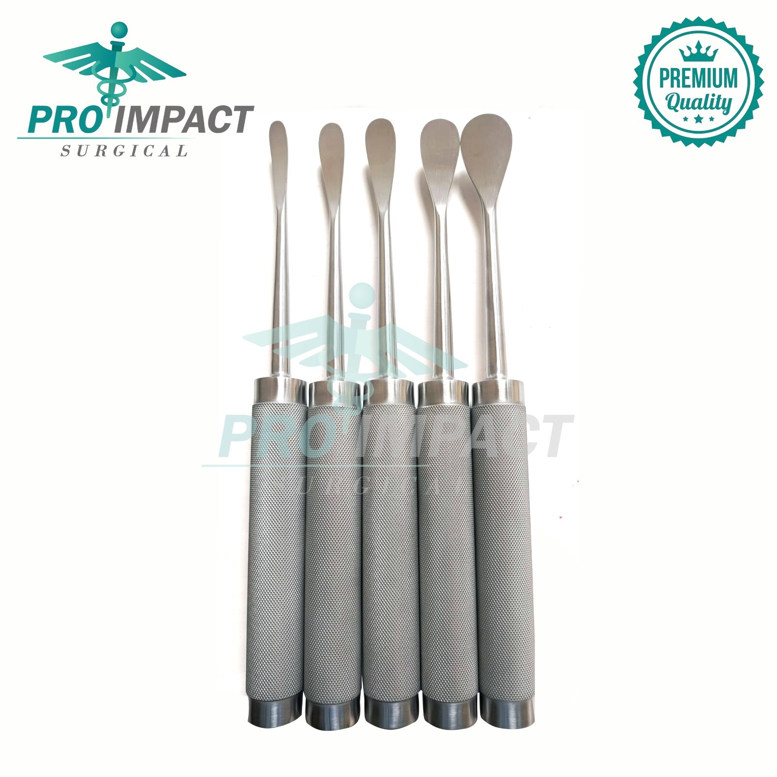 Cobb Elevator Set 5 Pcs Orthopedic Spine Surgical Elevators Instruments