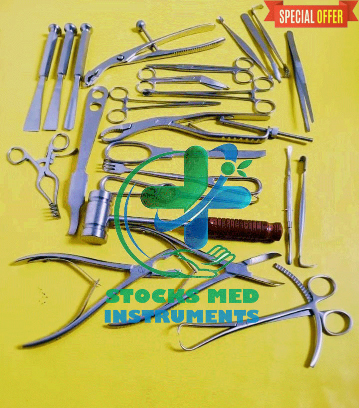 Basic Orthopedic Surgery Set of 25 Pcs Surgical INSTRUMENTS