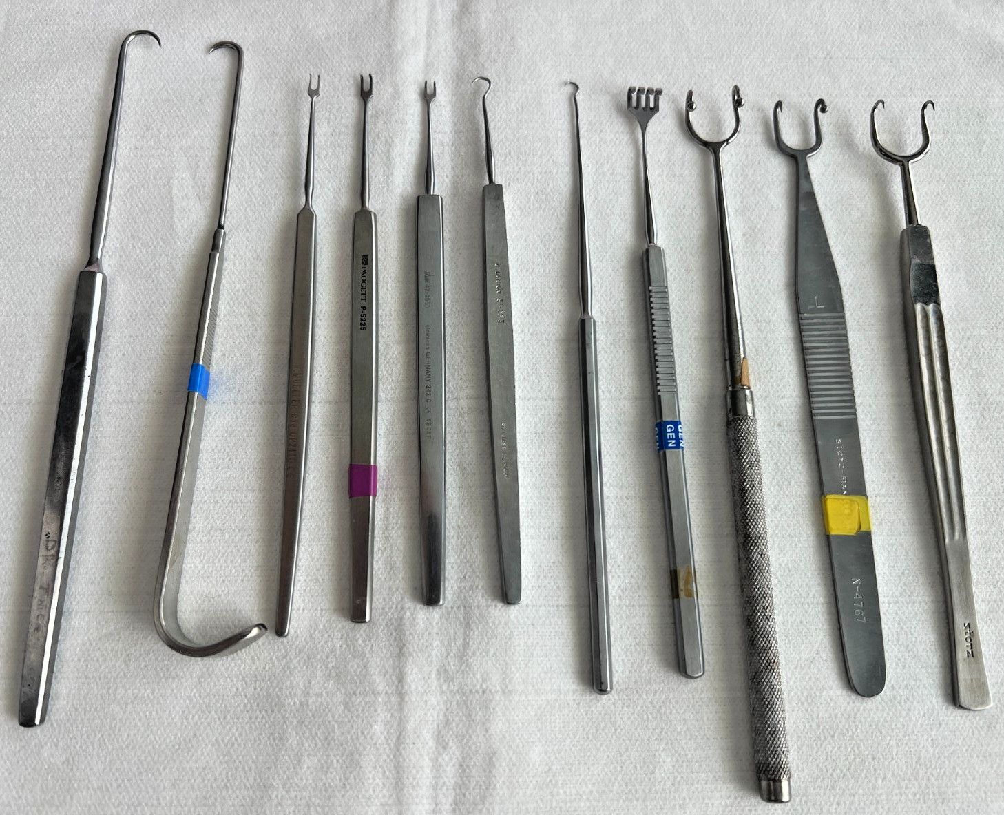 Surgical Skin Hook Retractors 11Single & Double Blunt And Sharp Storz,V. Mueller