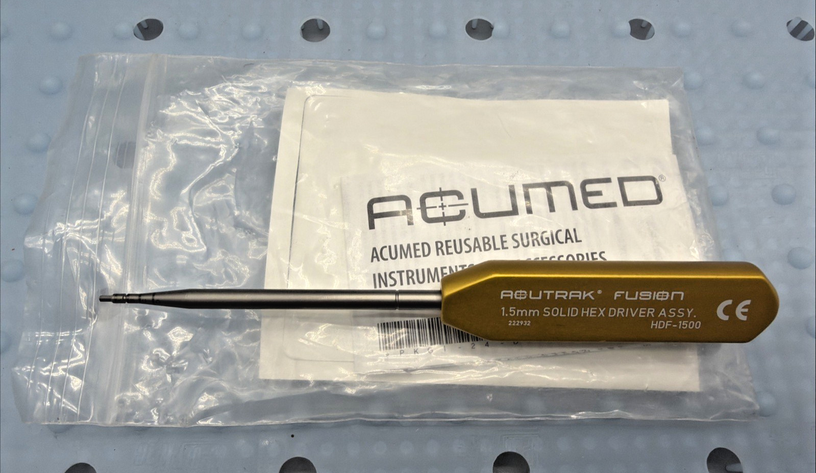 Acumed HDF-1500 Acutrak Hex Driver 1.5mm