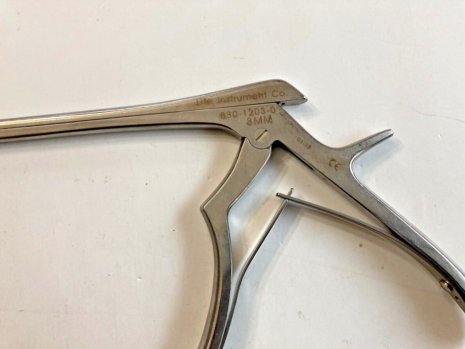 Life Instrument Kerrison Rongeur Stainless Instrument 830-1203-0