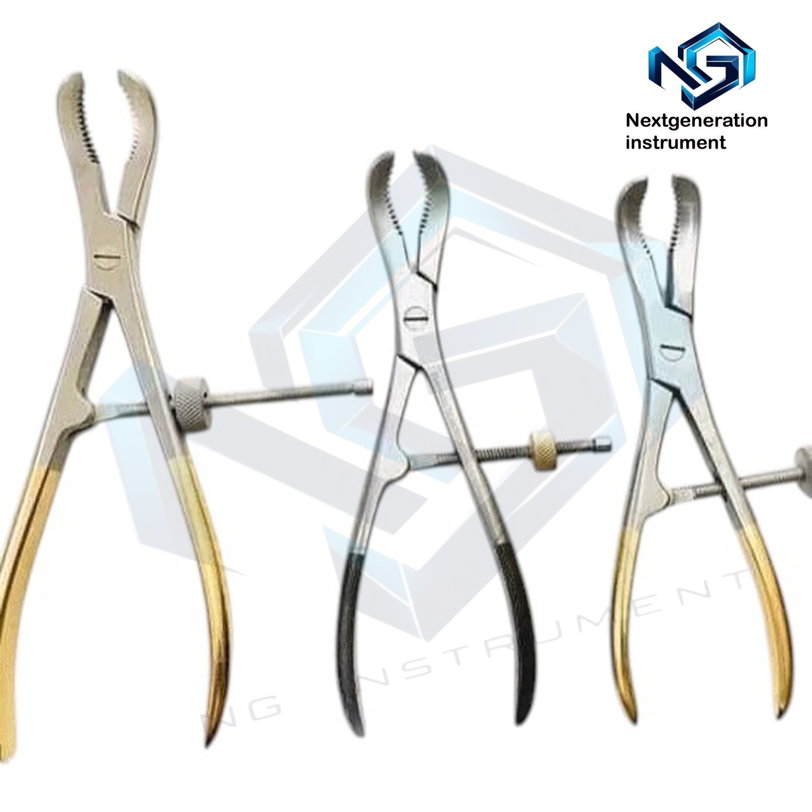 Bone Reduction Holding Forceps 3PCS Orthopedic Surgical Stainless Instrument Set