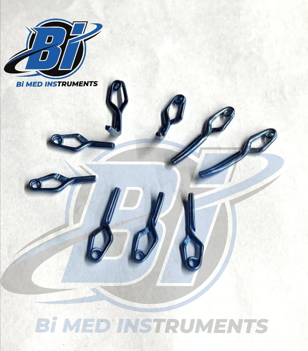 YASARGIL Aneurysm Clips Neurosurgery Instruments 10 PCs Titanium Premium Quality