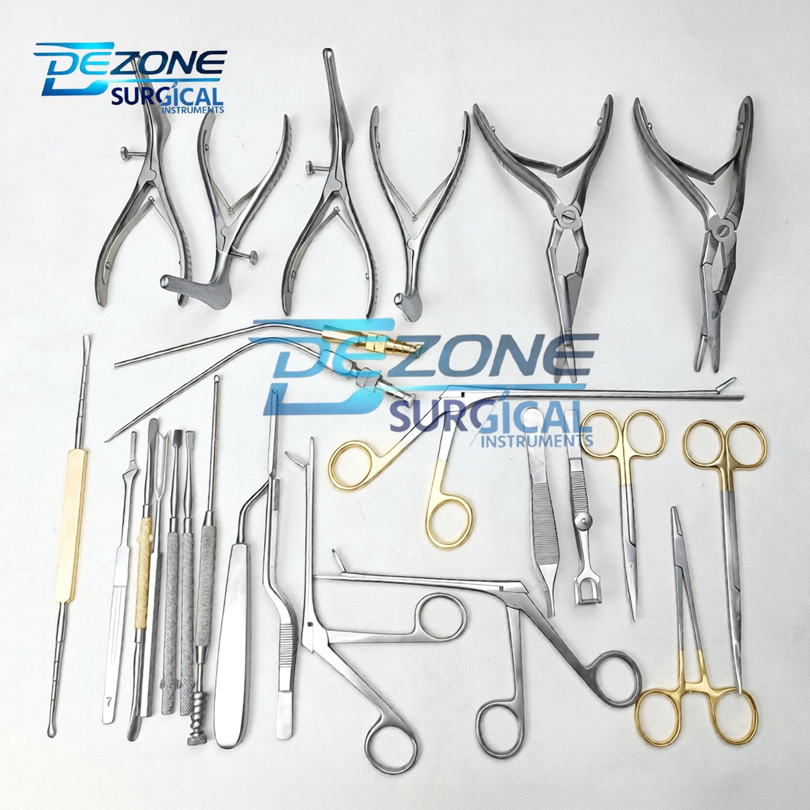 Septoplasty Instruments Set of 28 Pcs – Nasal Surgery Tool Set A+ German Quality