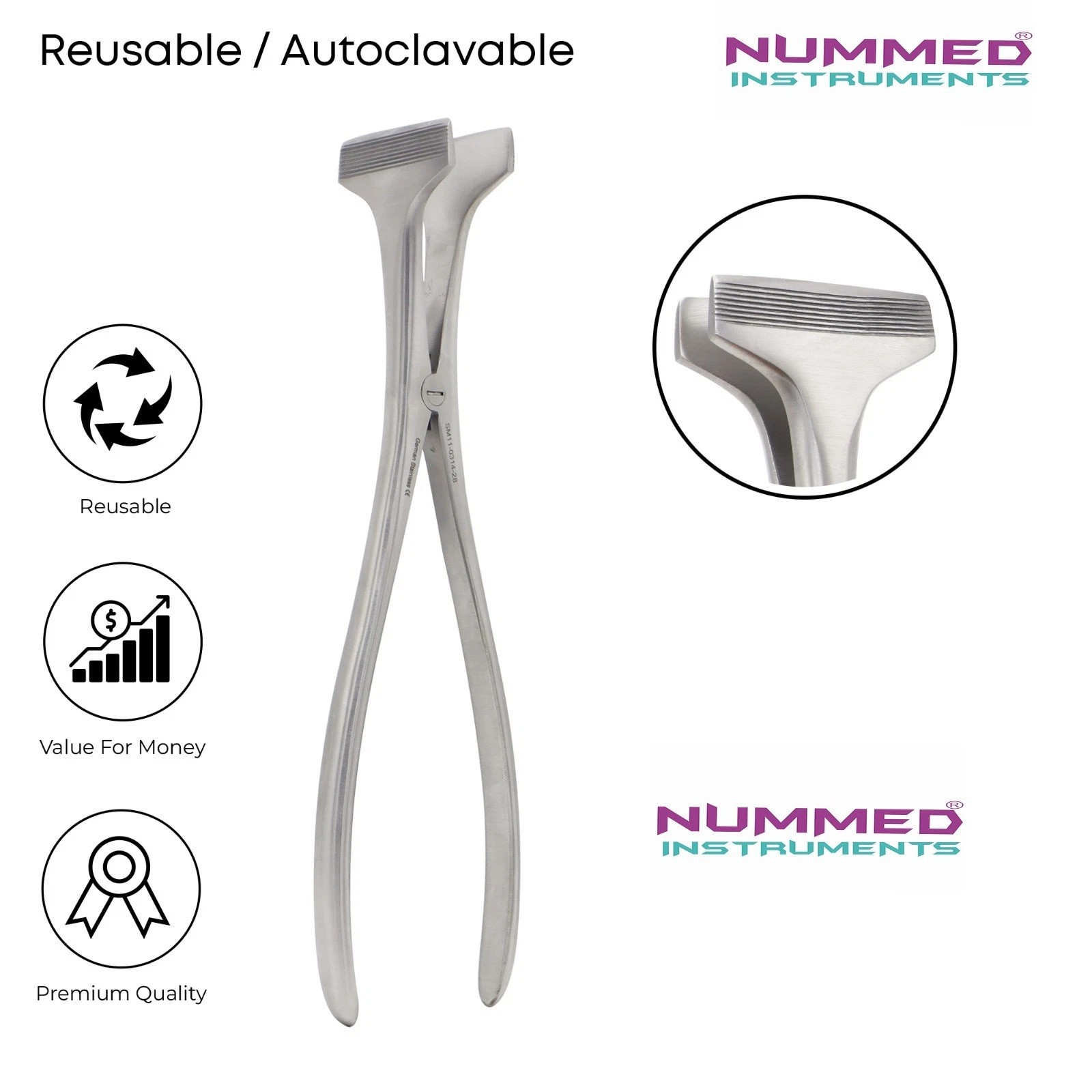 Henning Plaster Spreader 28 cm Surgical & Orthopedic Instruments Stainless Steel
