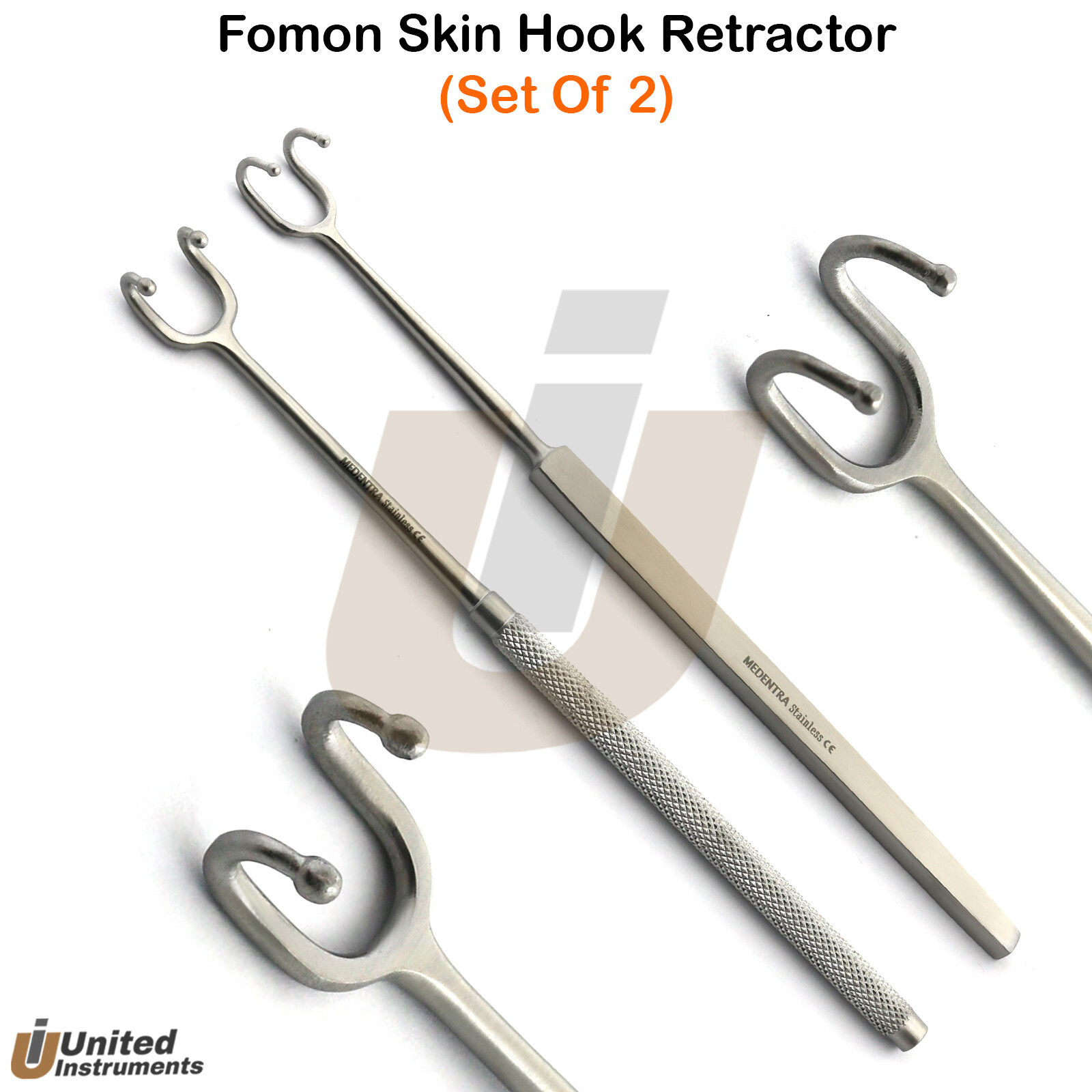 Basic Hand Surgery Set Box Dissecting Micro Scissors Skin Retractor Tweezers