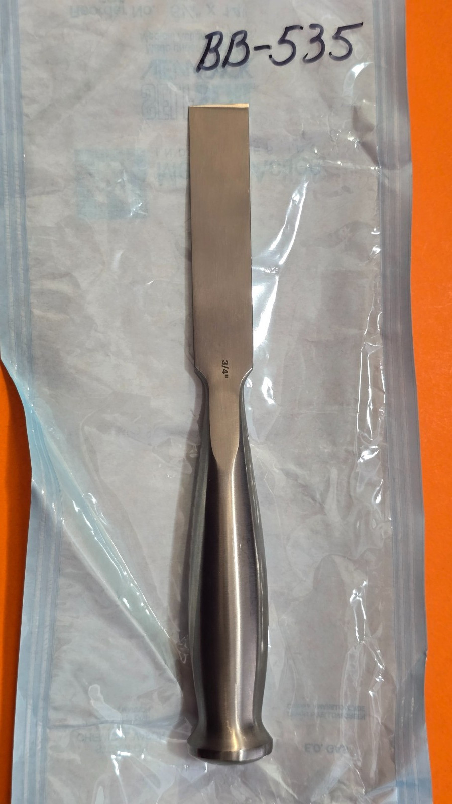 Turtle Surgical Orthopedic Smith-Peterson Osteotome 3/4″ Straight 8″