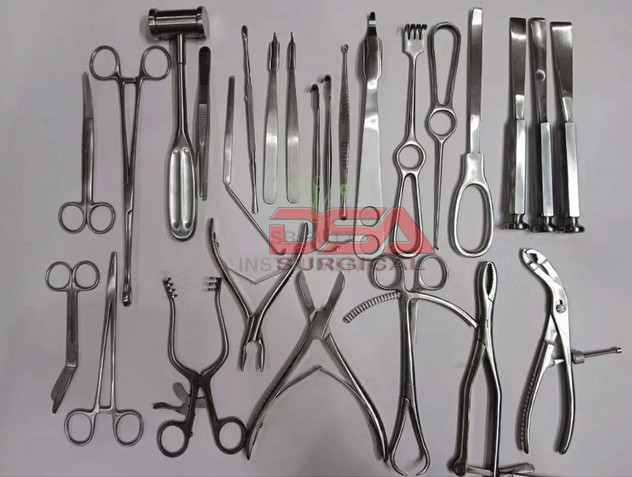 Basic Orthopedic Surgery Set of 25 Pcs Surgical Orthopedic instruments