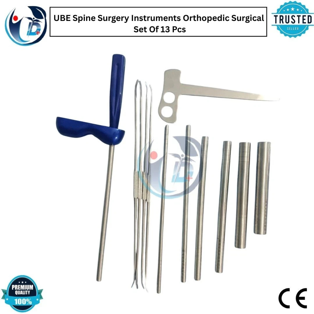 UBE Spine Surgery Instruments Orthopedic Surgical Set Of 13 Pieces