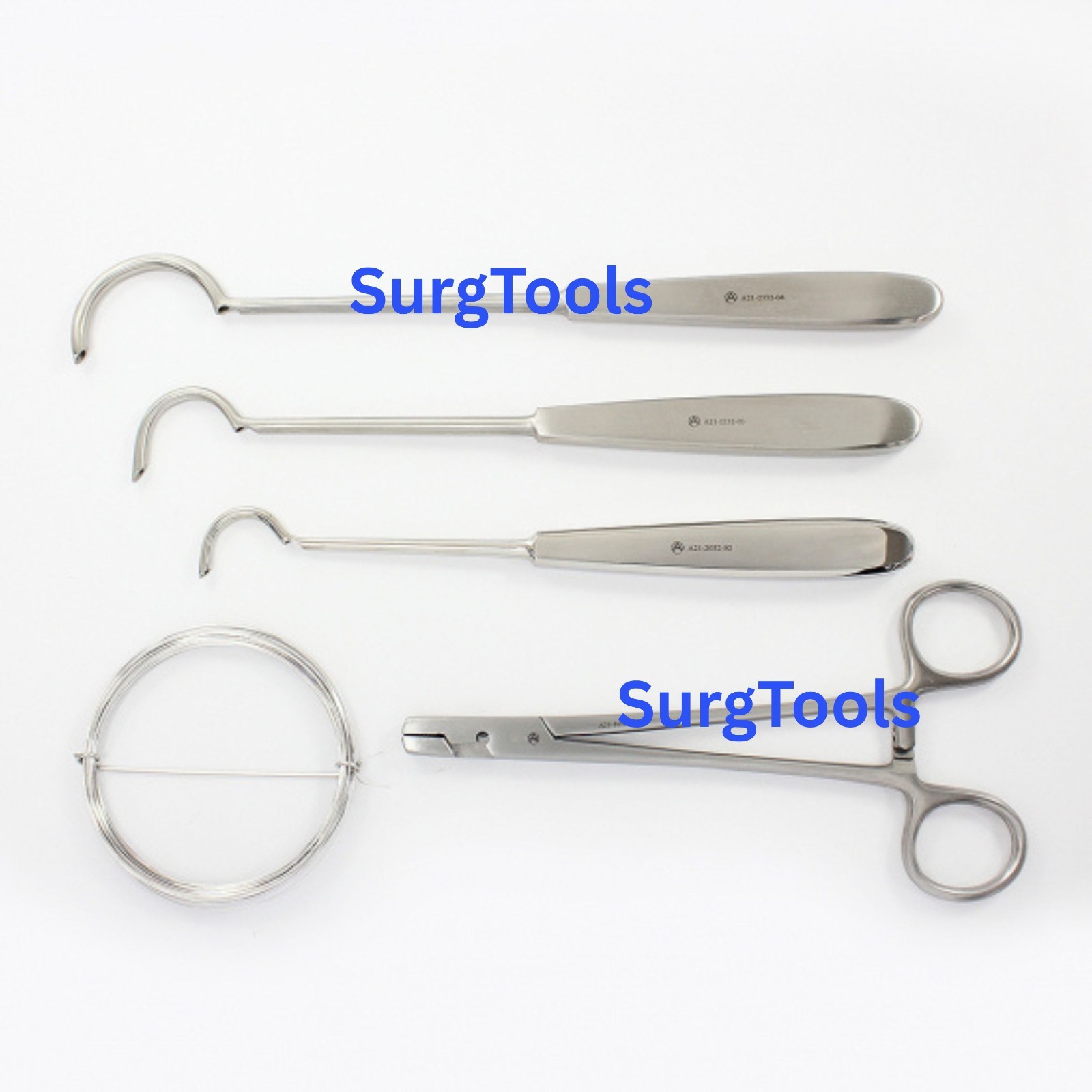 Orthopaedic Wire Passer Kit with Shear Cutter & Wire