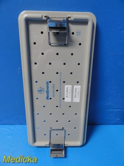 Medtronic Midas Rex Classic Instrumentation Case (Basic Neuro & Related) ~ 34824
