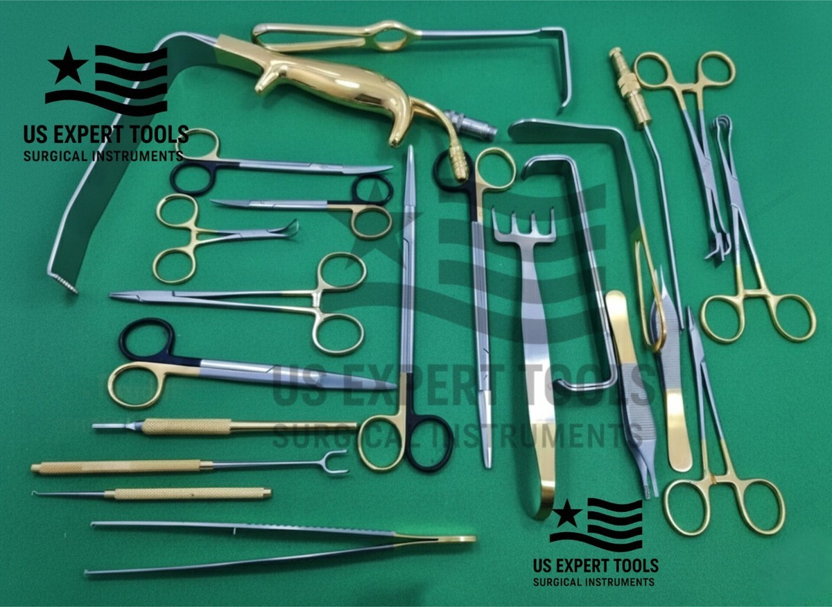 22 Pcs Facelift Instruments set and extra pieces