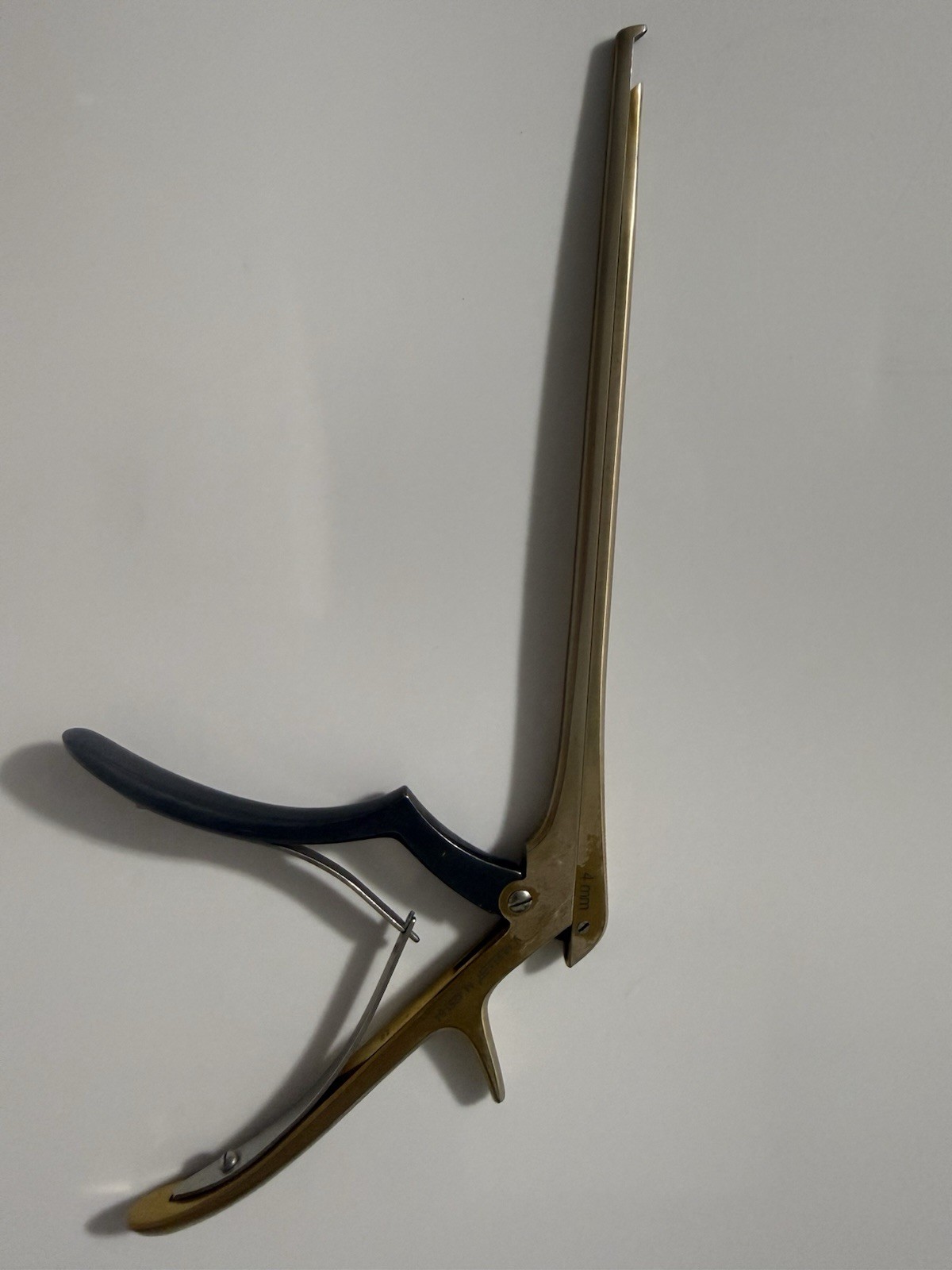 V. Mueller 4mm Black & Gold Kerrisons Laminectomy Rongeur Model NL4251-84