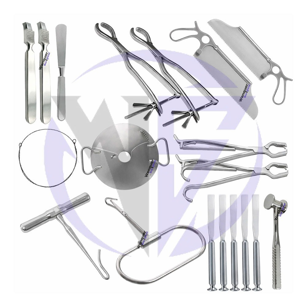 OrthopaedicAmputation SetOrthopaedic Amputation Medium Set of 19Pcs