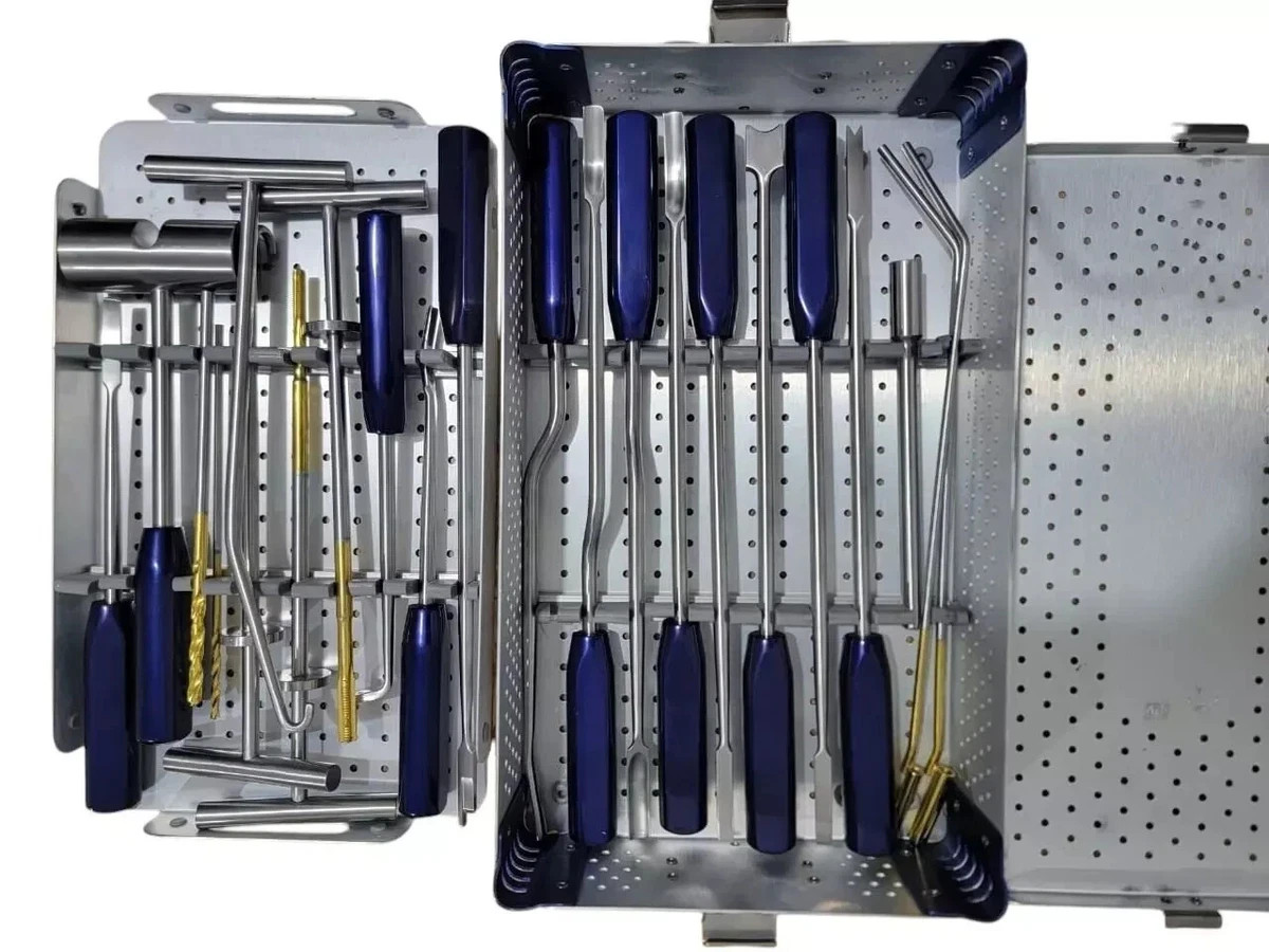 Orthopedic Bone Cement Removal Instruments Set With Box Top Quality