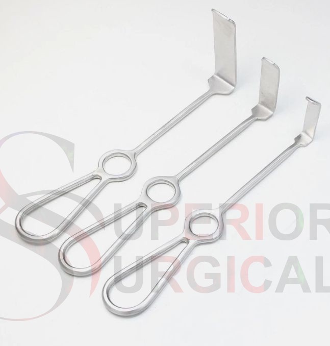 Langenbeck Retractor Set Essential Surgical Instrument Kit of 3