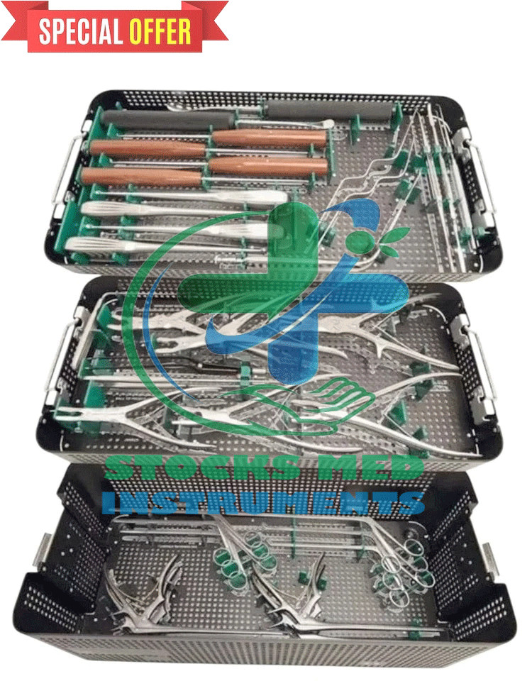 Lumbar Spinal Surgery Set Orthopedic surgical instruments With Box