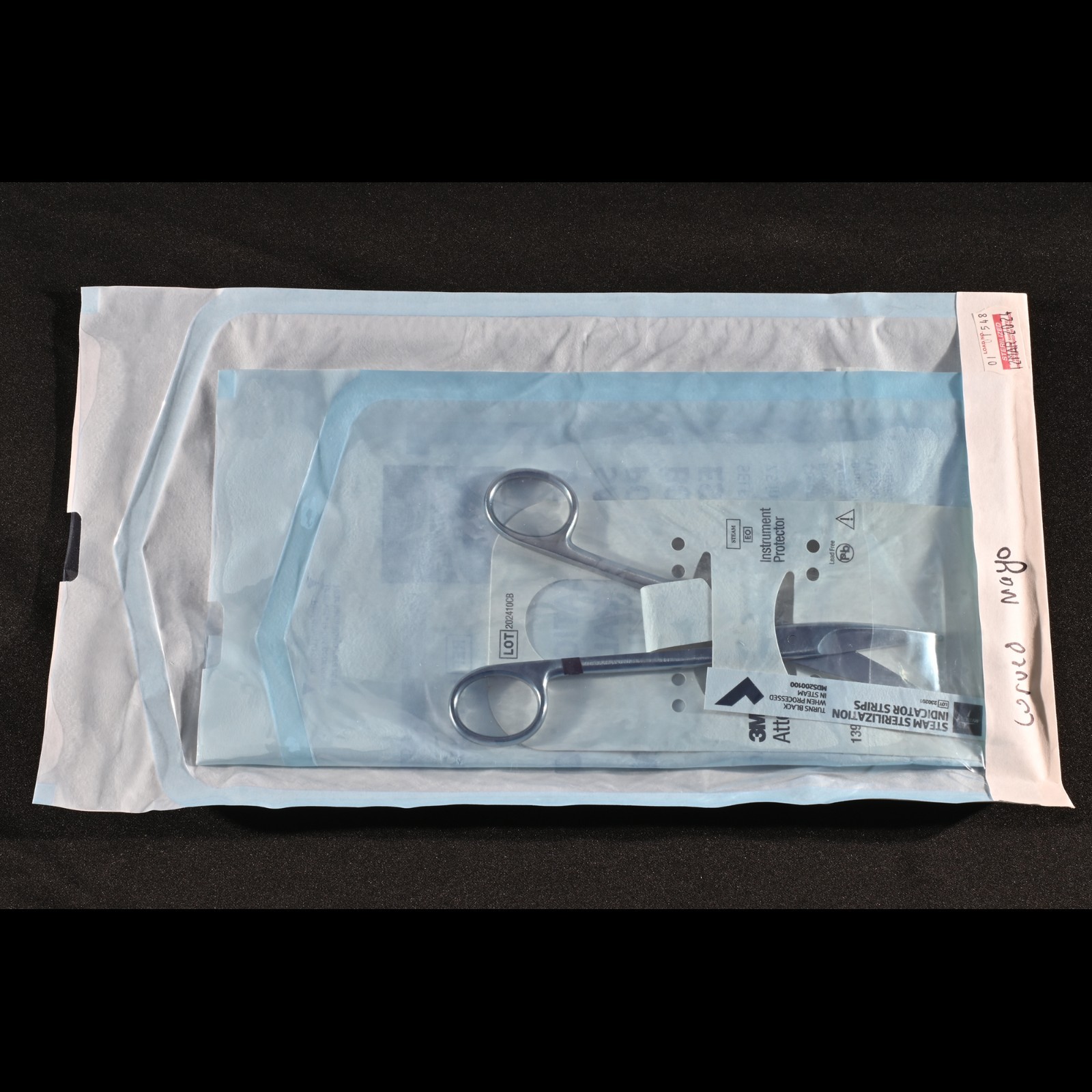 Aesculap BC557R Mayo Dissecting Scissors Curved B/B 6¾ in Beveled Blade