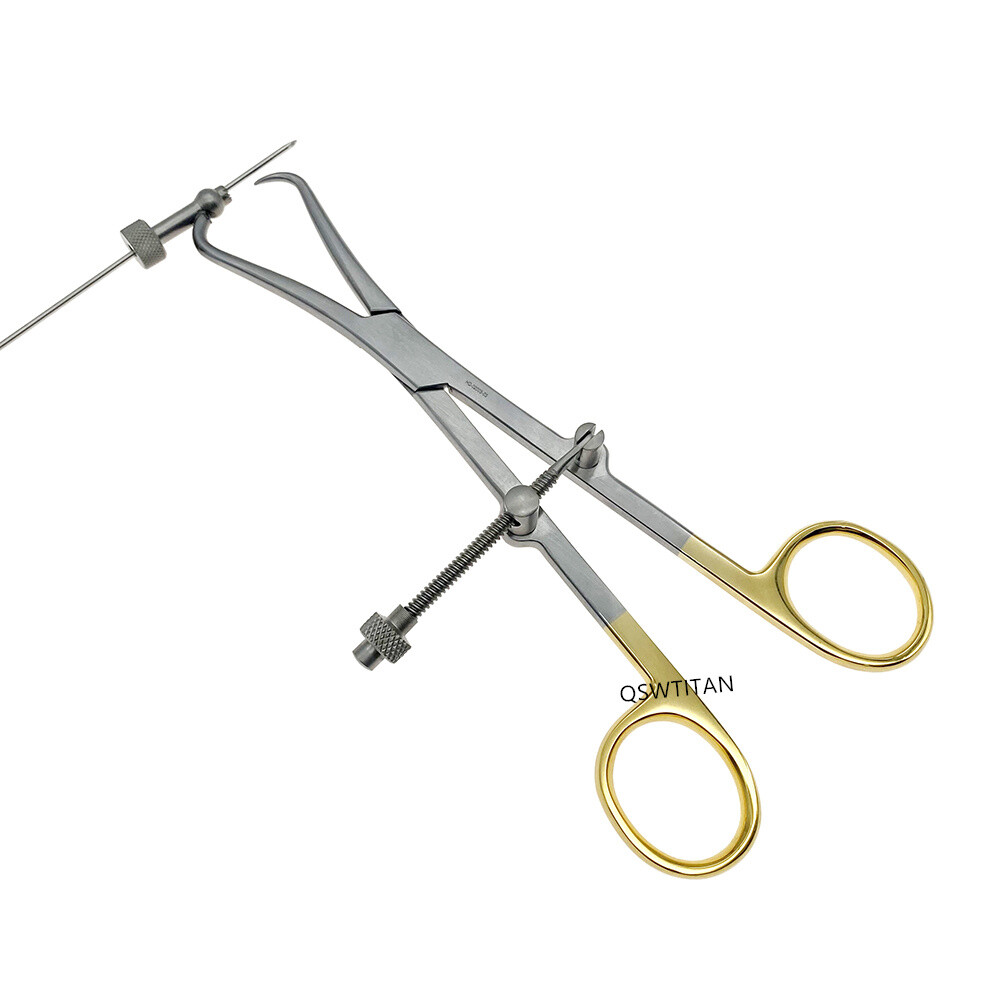 Orthopedic Bone Holding Forceps Bone Plate Holding Forceps with Drill Guide