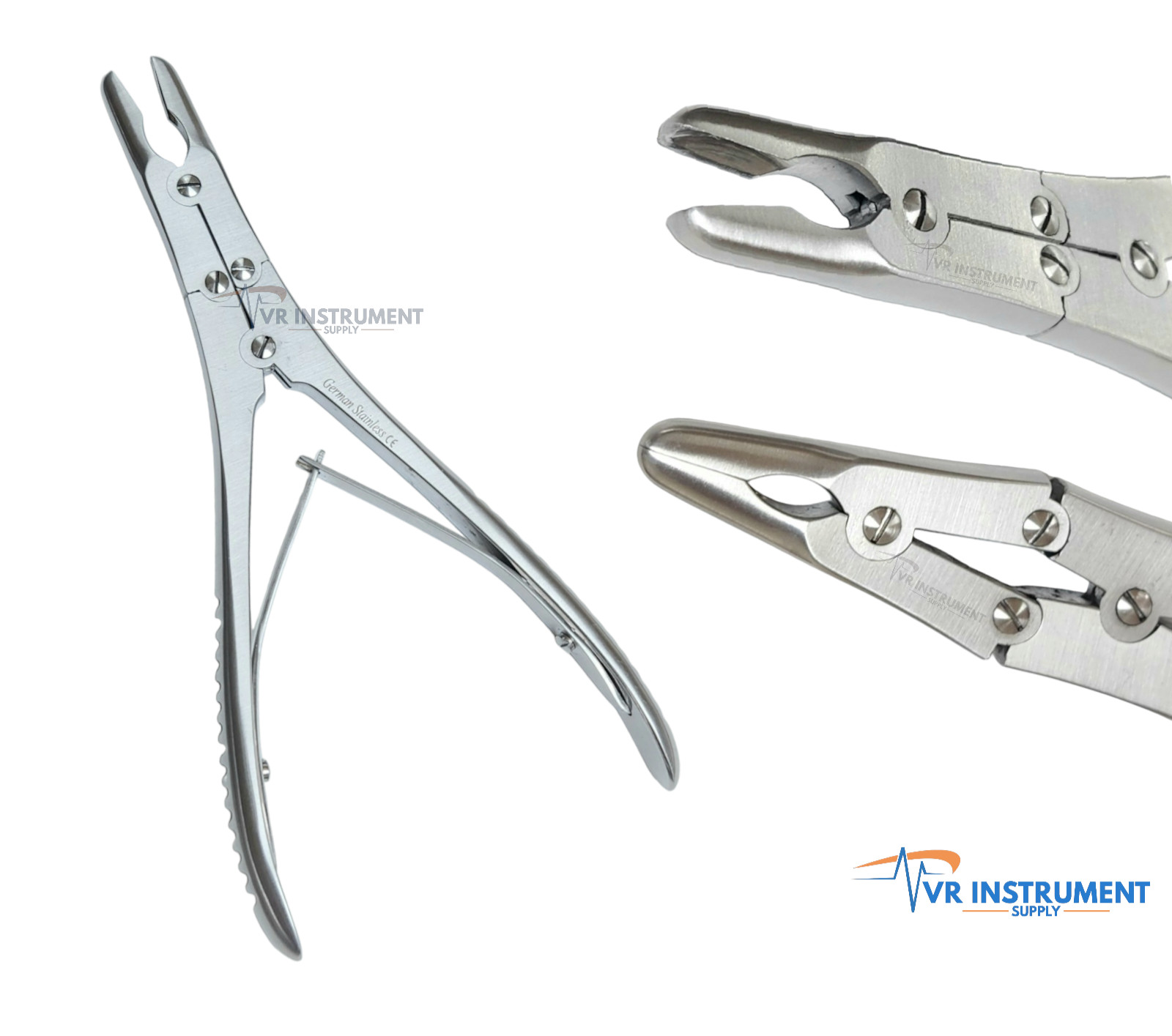 Ruskin Bone Rongeur Nibblers Straight Surgical Tools German Steel 7.5″