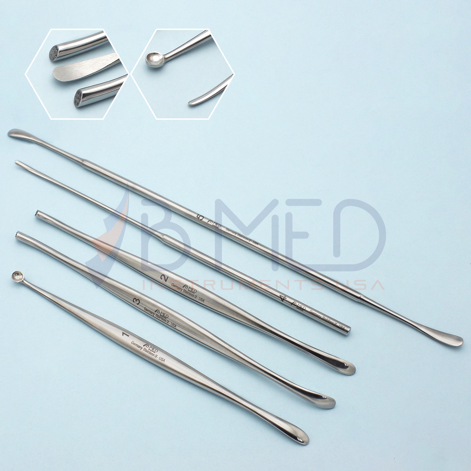 OR Grade 5 Penfield Dissector # 1 2 3 4 5 Neurology Spine Surgical Instruments