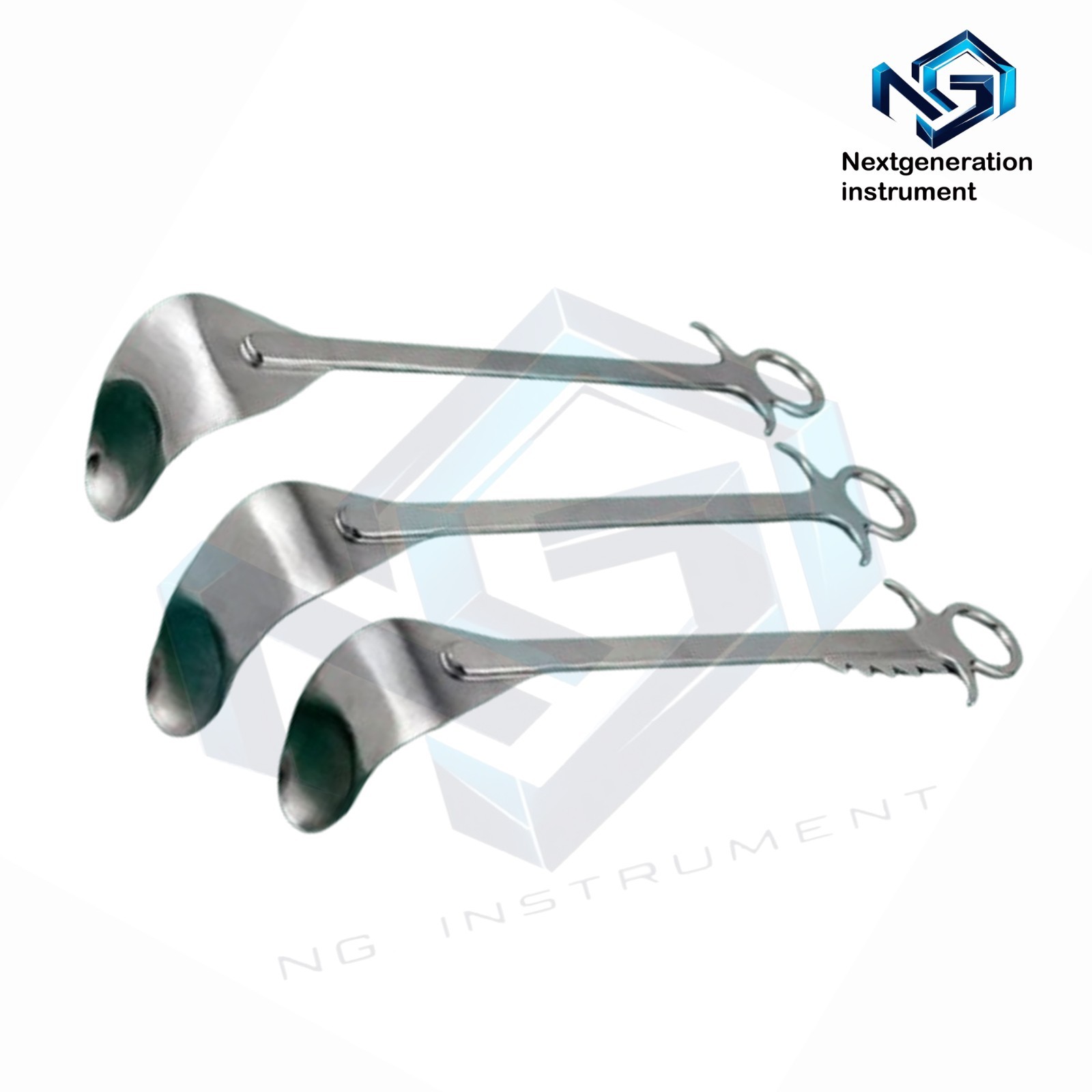 Browne Deltoid Retractor Set 45mm 55mm 3pc Orthopedic Surgical Instrument set