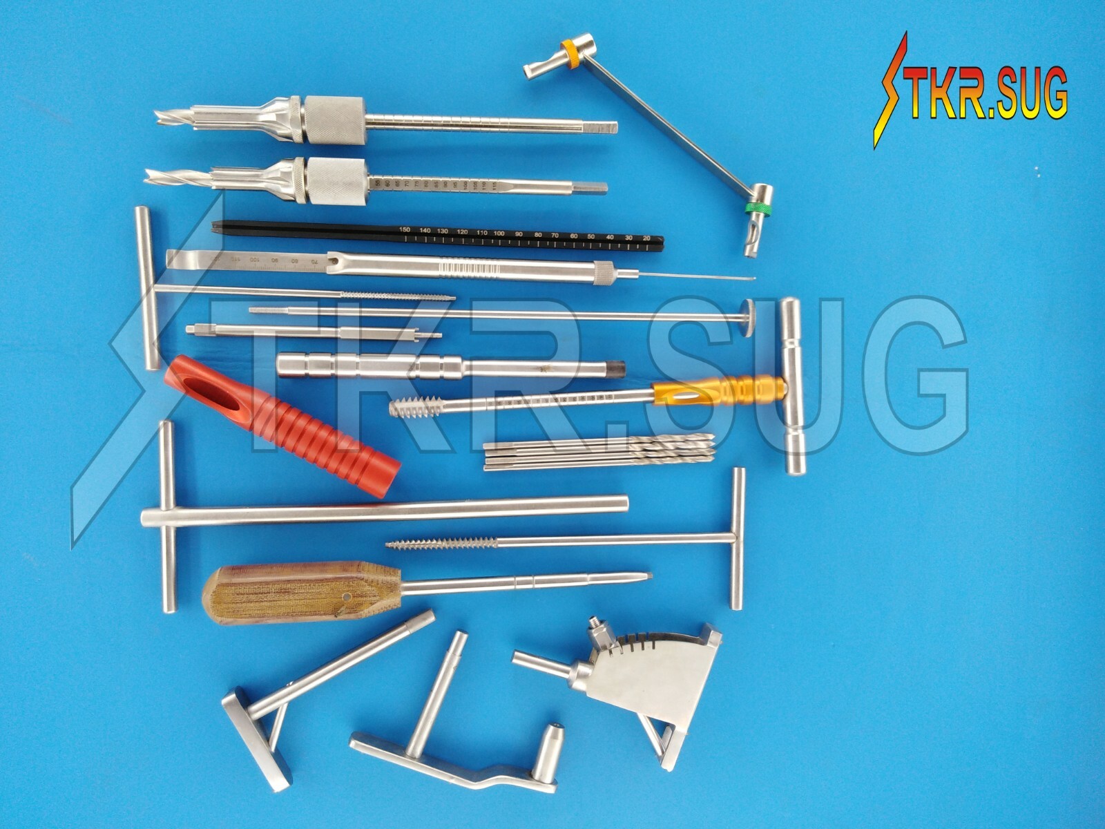 DHS DCS Complete Set Stainless Steel Surgical Orthopedic Instruments 21 PCS A+