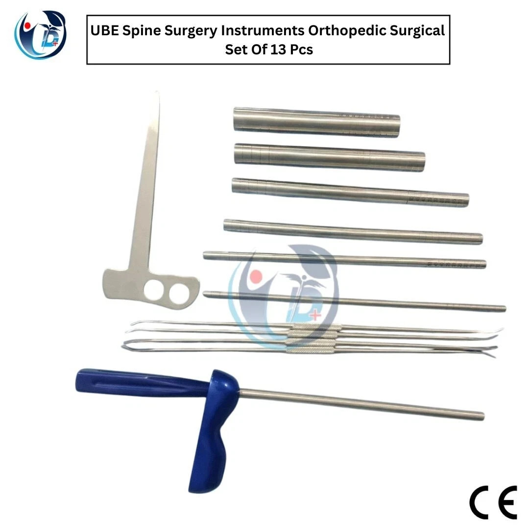 UBE Spine Surgery Instruments Orthopedic Surgical Set Of 13 Pieces
