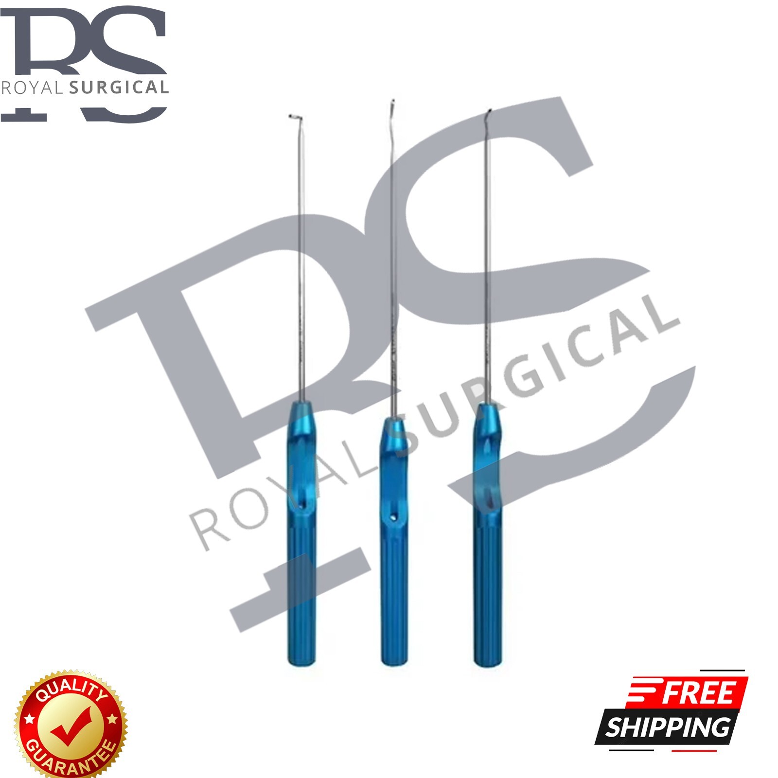 Shoulder Arthroscopy 3 Pcs Set Suture Lasso Arthroscopy Suture Passer