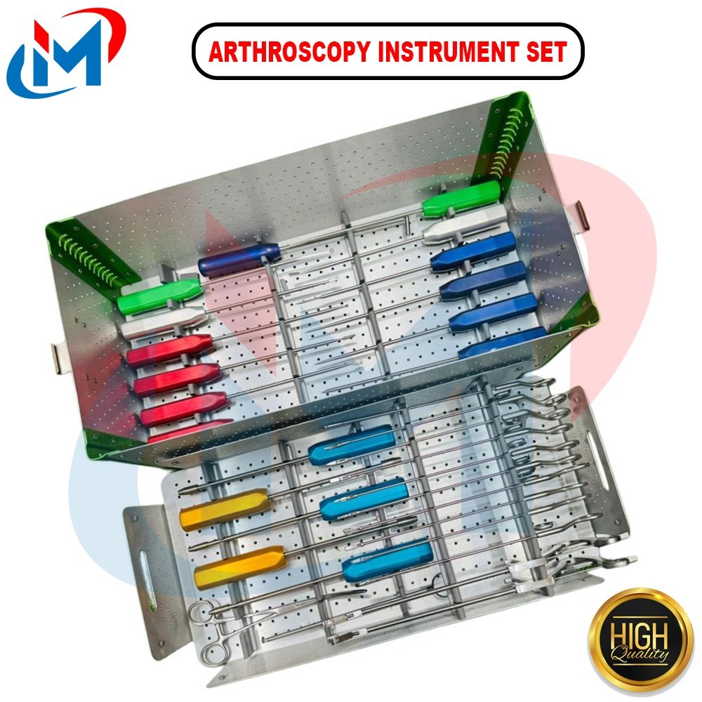 New Arthrex Shoulder Arthroscopy Instrument Full Set