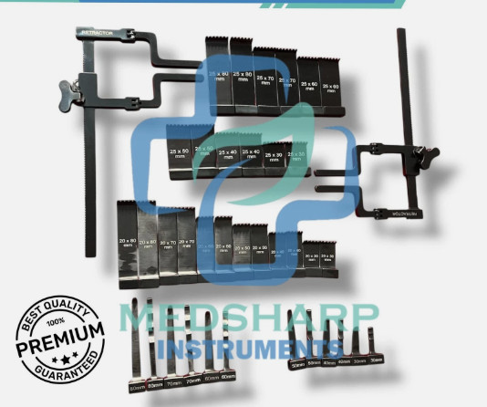 New McCulloch Lumbar Retractor System Orthopedic Spine Instruments Set A+